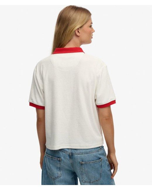 Superdry White & Co Heritage Terry Polo