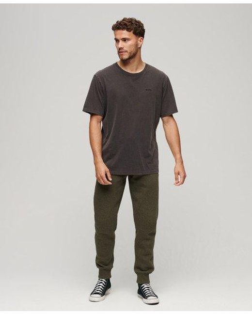 Superdry Green Essential Logo joggers for men