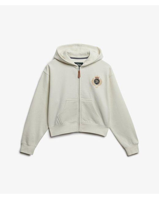 Superdry Natural & Co Country Club Zip Hoodie