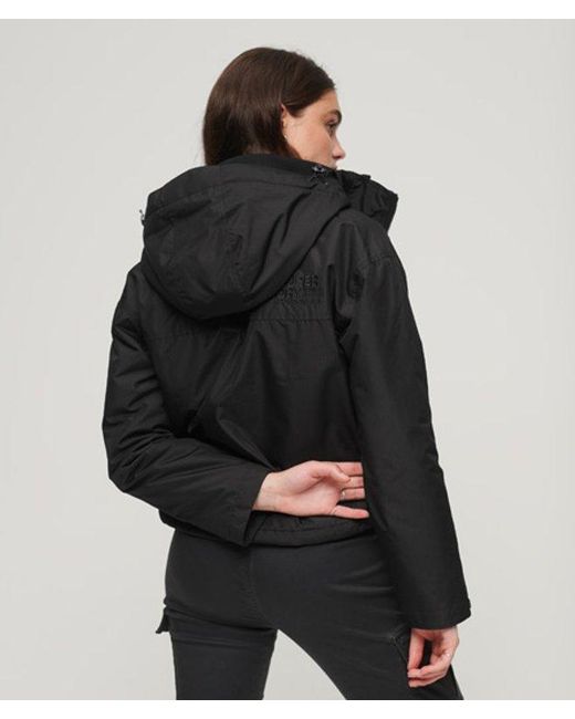 Veste code sd-windcheater Superdry en coloris Black