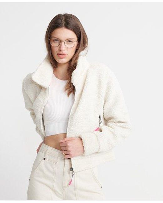 Superdry White Label Hybrid Track Top