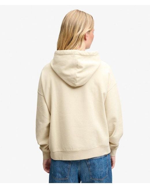 Superdry Natural Luxe Casual Relaxed Hoodie