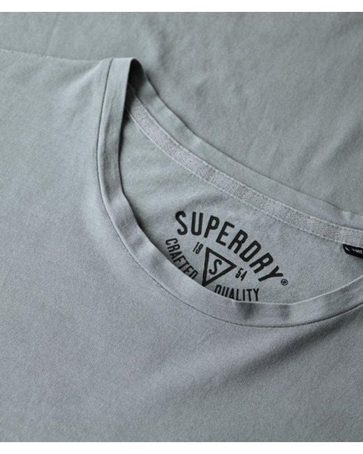 Superdry Gray Classic Essential Top for men