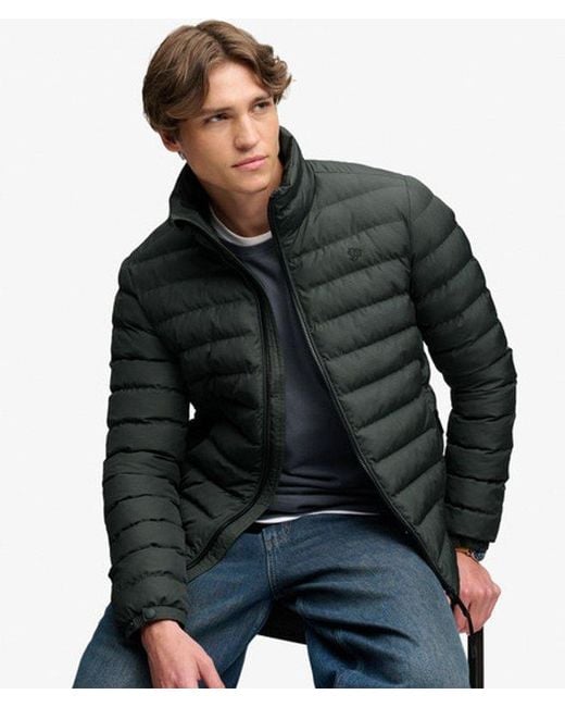 Superdry Black & Co Fuji Estate Padded Jacket for men
