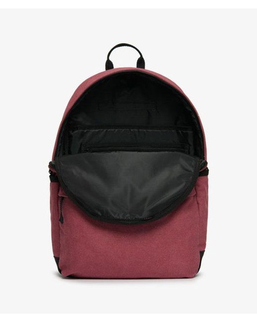 Superdry Red Workwear Canvas Montana Backpack