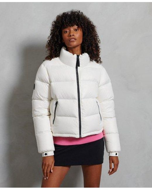 superdry lightweight down padded jacket