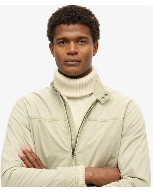 Superdry Natural & Co Classic Harrington Jacket for men