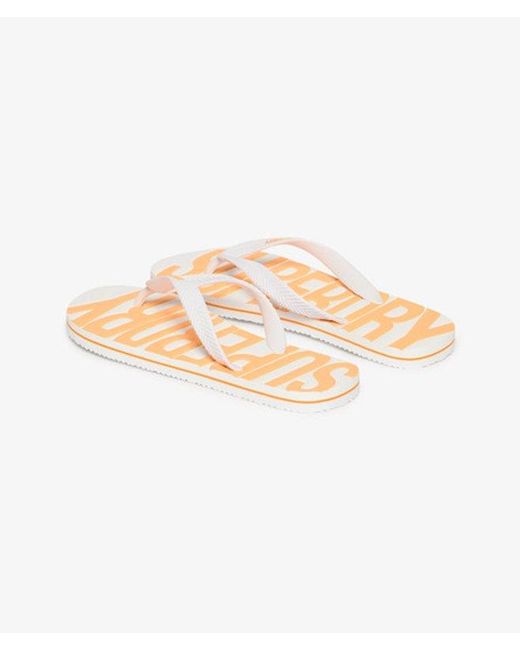 Superdry Natural & Co Vintage Flip Flops for men