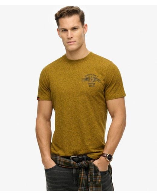 Superdry Green & Co Copper Label Relaxed T-shirt for men