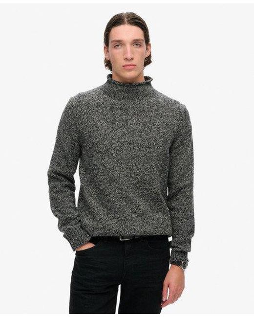 Superdry 90s Roll Neck Jumper in Green for Men Lyst UK