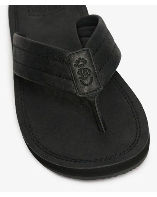 Superdry Black & Co Vintage Flip Flops for men