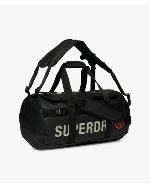 Sac polochon tarp Superdry en coloris Black