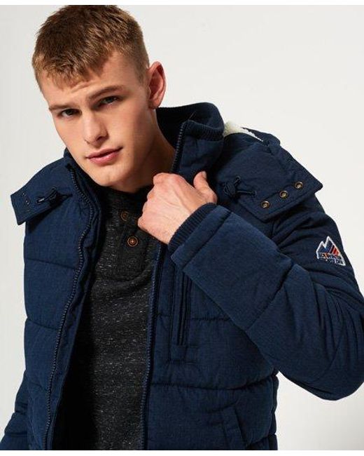 Superdry Bluestone Jacket Deep Marl for men