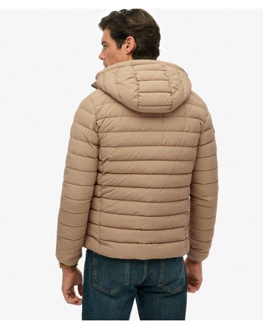 Superdry Natural & Co Hooded Fuji Padded Jacket for men