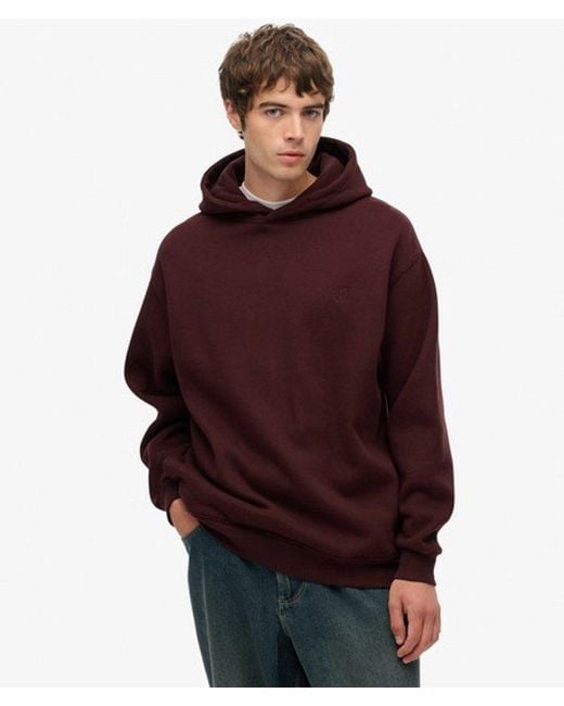 Superdry Brown & Co Oversized Hoodie for men