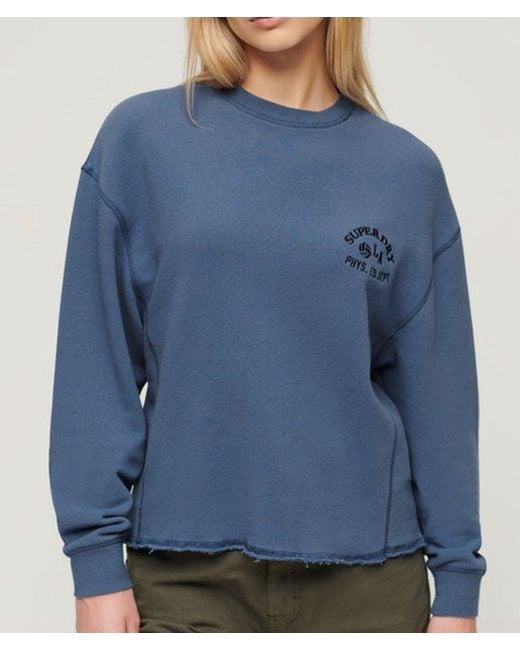 Superdry Blue & Co Athletic Essentials Sweatshirt