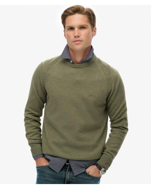 Superdry Green & Co Wool Blend Jumper for men