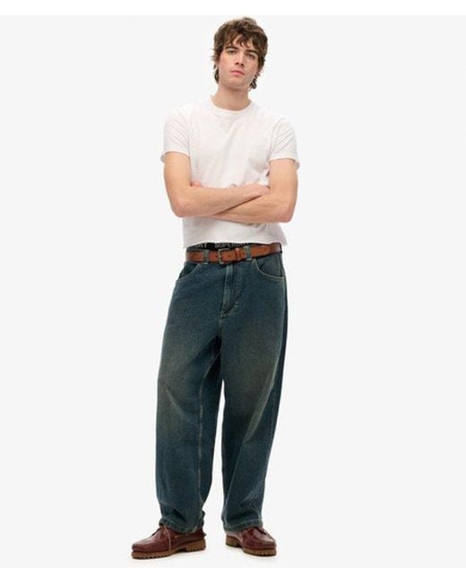 Superdry White & Co Cult 90s baggy Jeans for men