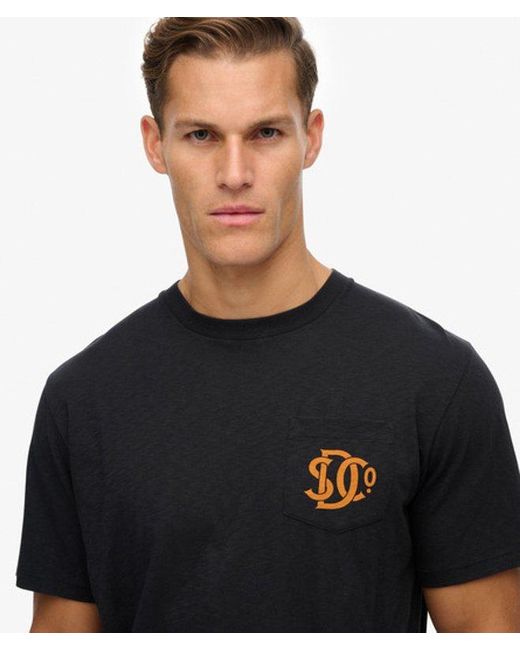 Superdry Black The Merchant Store for men