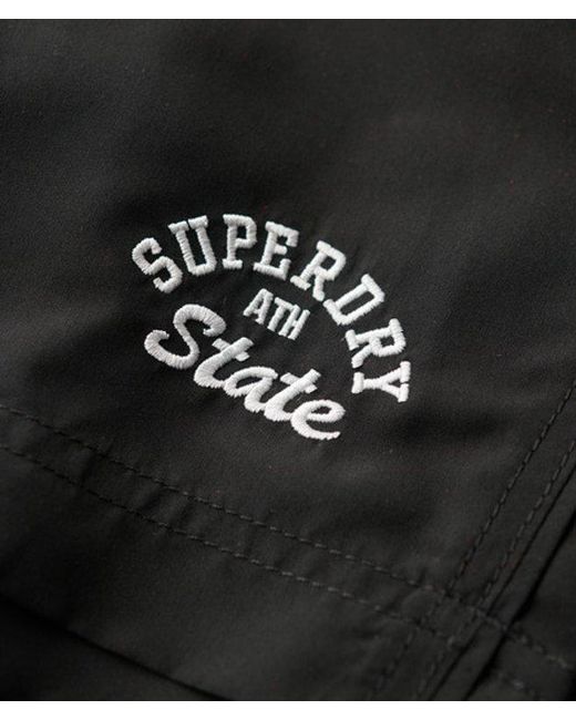 Superdry Black & Co Recycled Polo 17-inch Swim Shorts for men