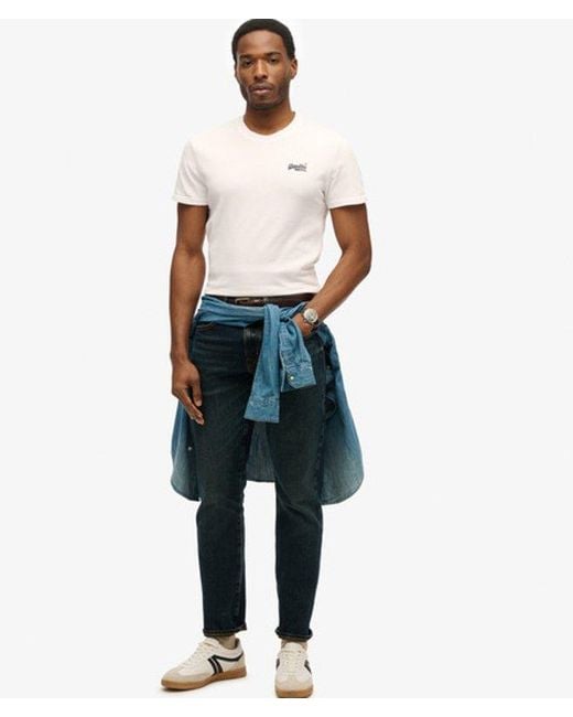 Superdry White & Co Essential Embroidered T-shirt for men