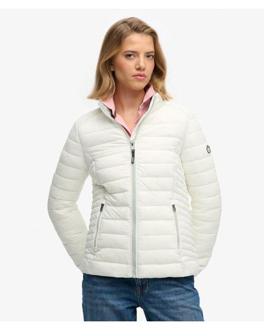 Superdry Red Fuji Lite Padded Jacket