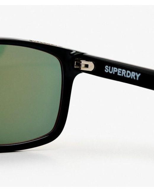 Femme Lunettes De Soleil Carrées Taille: 1Taille Superdry en coloris Black