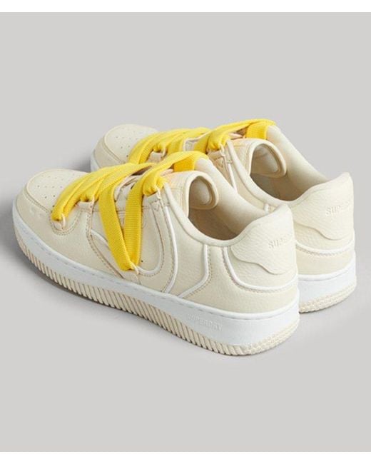 Superdry Metallic & Co Vegan Chunky Lace Trainers