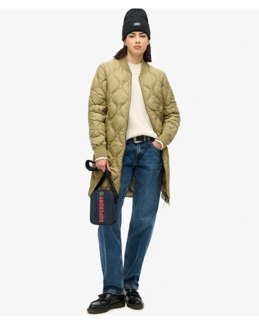 Superdry Blue & Co Tarp Cross Body Bag