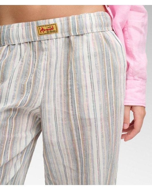 Superdry Gray & Co Komodo Pushkar Stripe Trousers