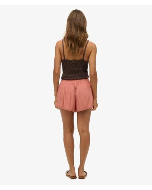 Superdry Red & Co Beach Shorts