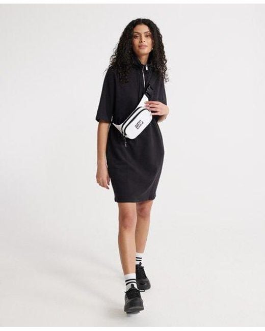 Superdry Black Urban Sweat Dress