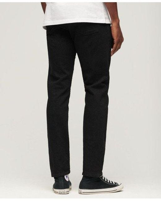 Superdry Black Vintage Slim Jeans for men