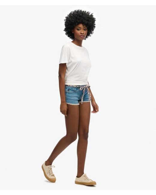 Superdry White & Co Lace Hot Shorts
