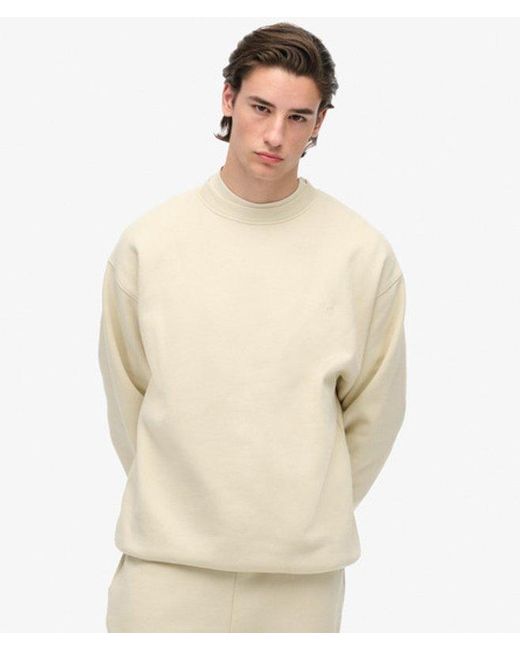 Superdry Natural & Co Oversized Crew Sweatshirt for men