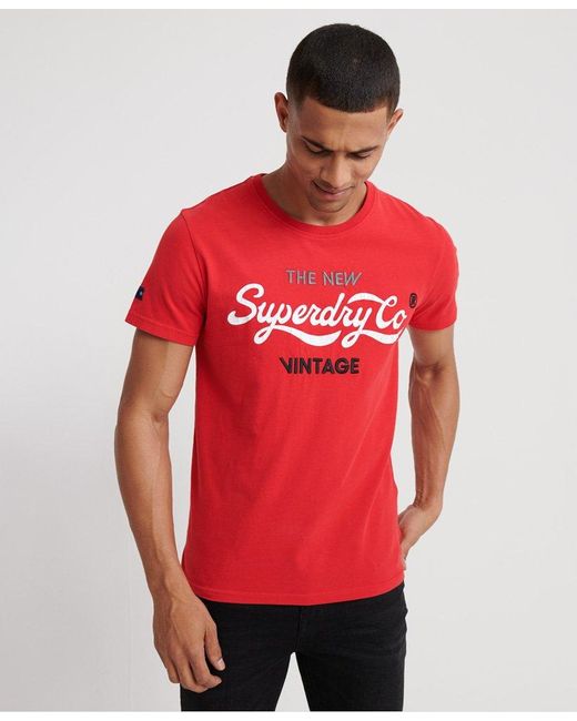 superdry vintage t shirt mens