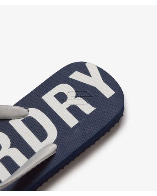 Superdry Blue Code Essential Flip Flops