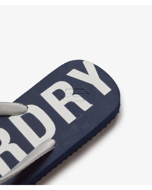 Superdry Blue Code Essential Flip Flops
