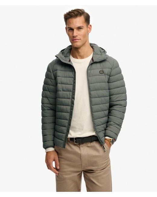 Superdry Green & Co Hooded Fuji Lite Jacket for men