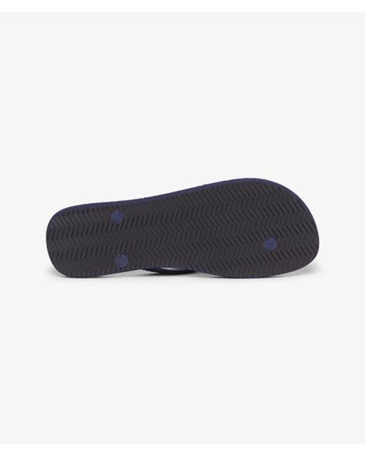 Superdry Blue & Co Core Logo Flip Flops for men