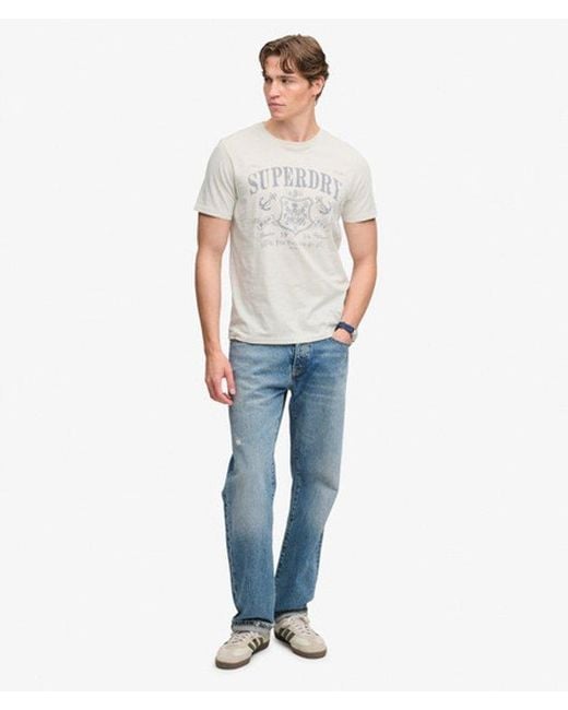 Superdry Blue & Co Mercantile T-shirt for men
