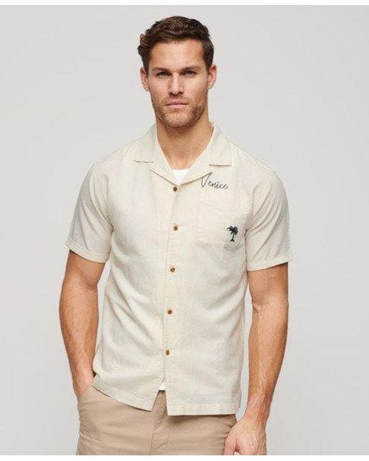 Superdry Natural Resort Short Sleeve Shirt for men