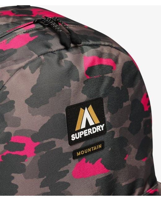 Superdry Gray & Co Classic Patch Montana Backpack