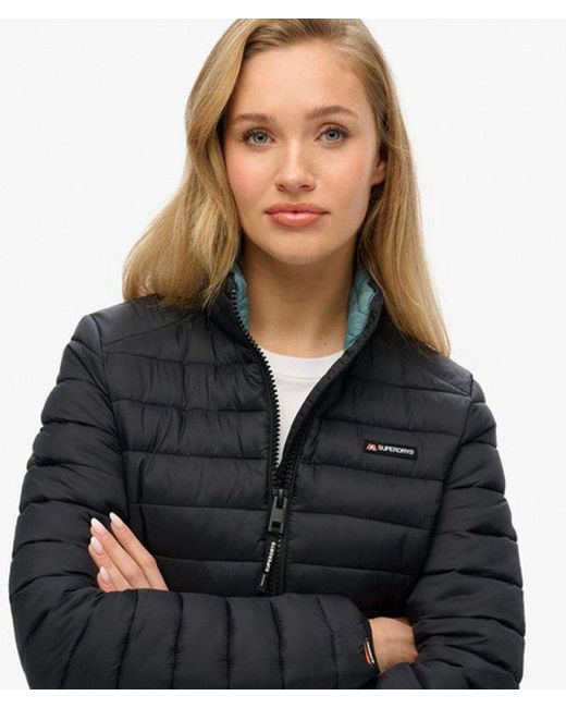 Superdry Blue Fuji Lite Padded Jacket