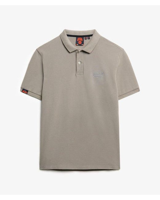 Superdry Gray & Co Vintage Destroy Polo Shirt for men