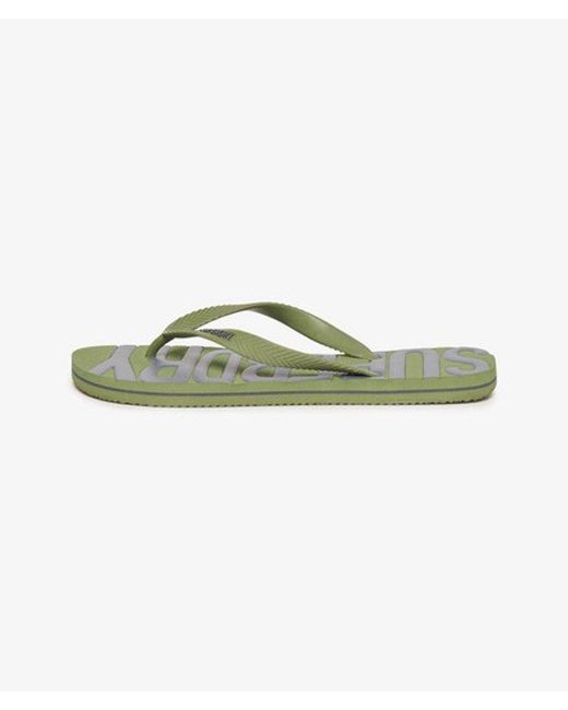Superdry Green & Co Vintage Flip Flops for men