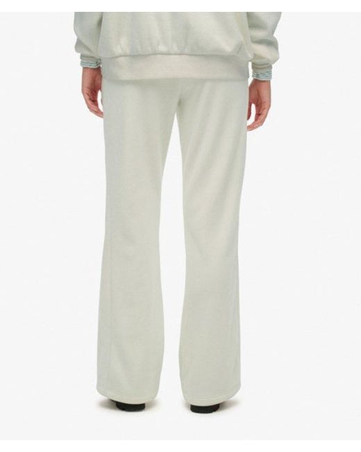 Superdry White & Co Country Club Velour Straight joggers