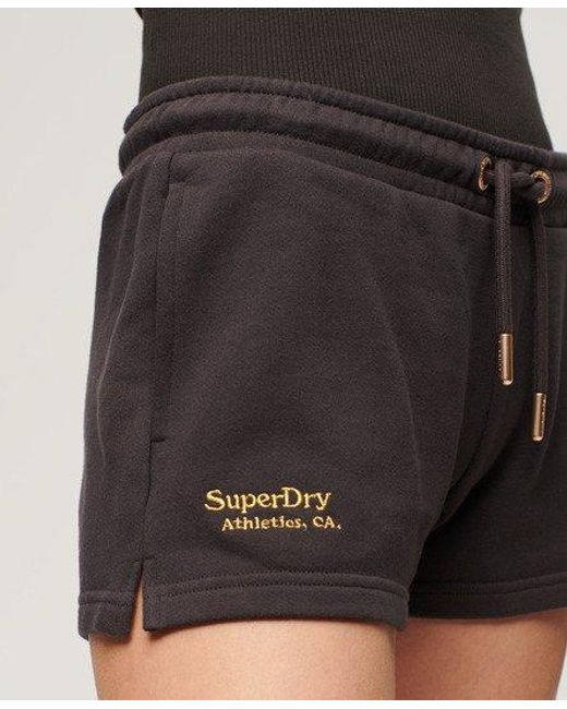 Superdry Essential Short Met Logo in het Black