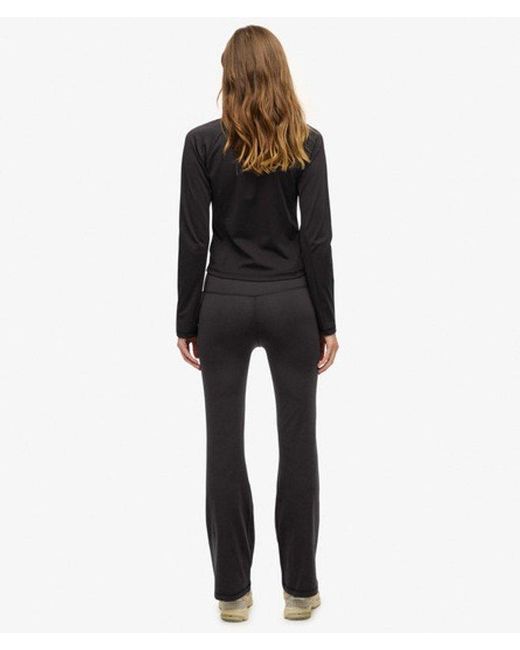 Superdry Black & Co Studios Flare leggings