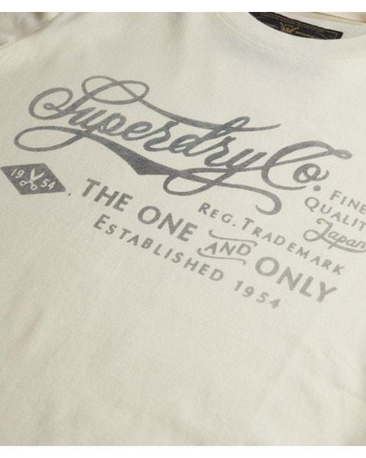 Superdry Natural & Co Industry Workwear Relaxed T-shirt